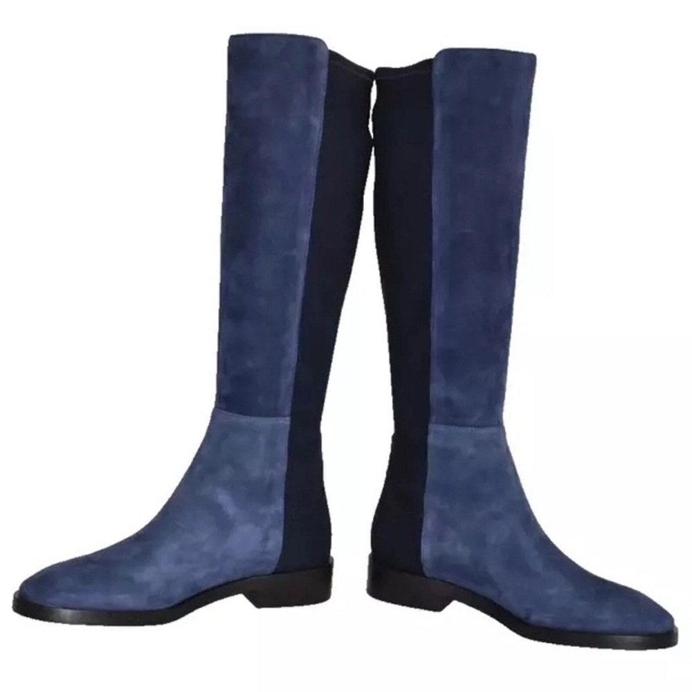 Stuart Weitzman navy Boots